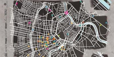 Mapa de carrer de l'art de Viena