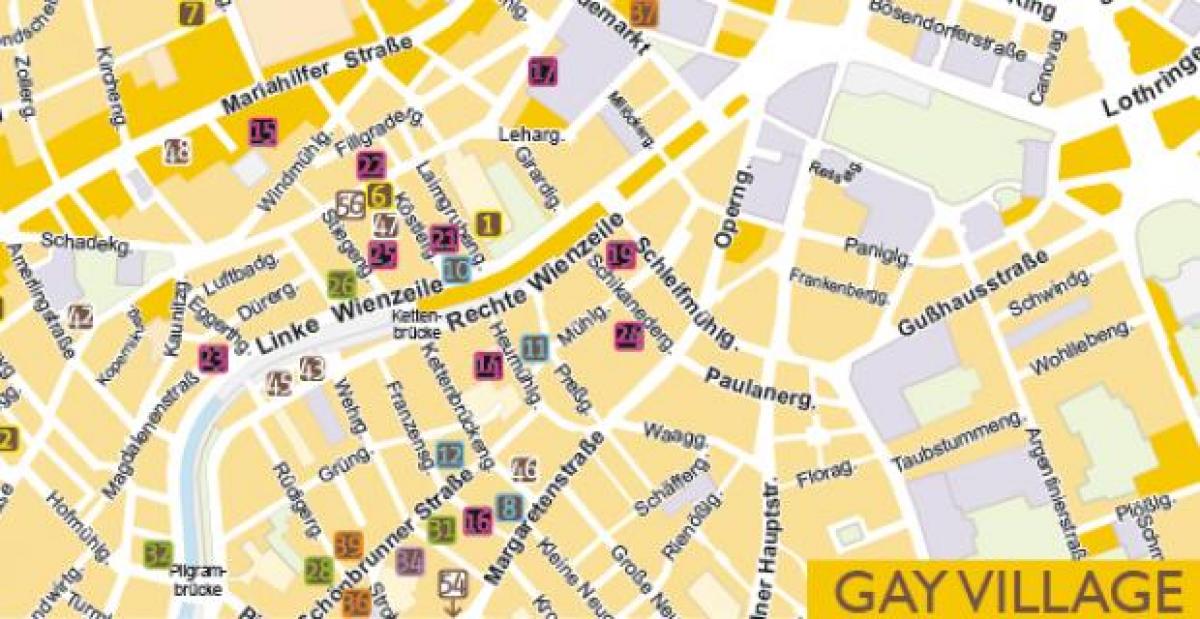 Mapa de gay de Viena