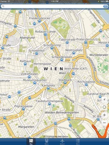 Viena mapa aplicació
