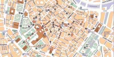 Fora de línia de Viena mapa